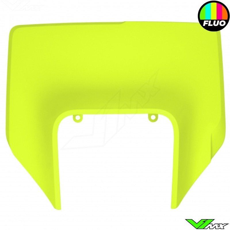 UFO Headlight Plastic Neon Yellow - Husqvarna FE250 FE350 FE450 FE501 TE150 TE250 TE300 TX300