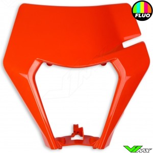 UFO Headlight Plastic Neon Orange - KTM 150EXC 250EXC 250EXC-F 300EXC 350EXC-F 450EXC 500EXC