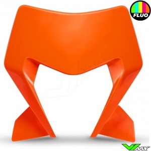UFO Headlight Plastic Neon Orange - KTM 150EXC 250EXC 250EXC-F 300EXC 350EXC-F 450EXC 500EXC