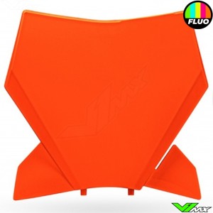 UFO Voornummerplaat Neon Oranje - KTM 125SX 250SX 250SX-F 300SX 350SX-F 450SX-F