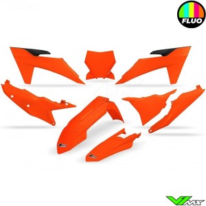 UFO Plastic Kit Neon Orange - KTM 125SX 250SX 250SX-F 300SX 350SX-F 450SX-F