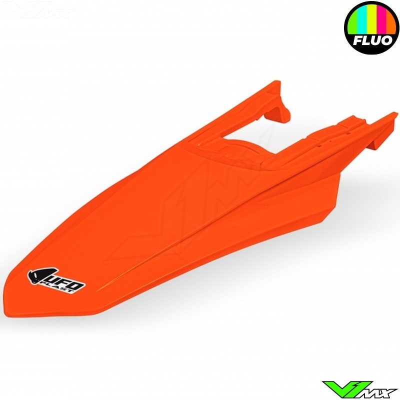 UFO Rear Fender Neon Orange - KTM 125SX 250SX 250SX-F 300SX 350SX-F 450SX-F
