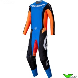 Alpinestars Techstar Melt 2025 Crosspak - Oranje / Blauw