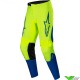 Alpinestars Fluid Haul 2025 Motocross Gear Combo - Fluo Yellow / Blue