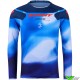 Kenny Track Force 2025 Motocross Gear Combo - Fog / Blue
