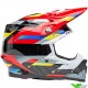 Bell Moto-9s Flex Renen Nova Motocross Helmet - Black / Red
