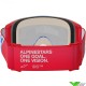 Alpinestars Vision 5 Corp Motocross Goggle - Red / Blue / Mirror Blue Lens