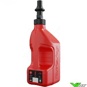 Tuff Jug Gen 3 Brandstofkan met Ripper snelvuldop - 10L Rood