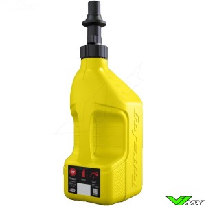 Tuff Jug Gen 3 Jerrycan with Ripper Quick-Fill Cap - 10L Yellow
