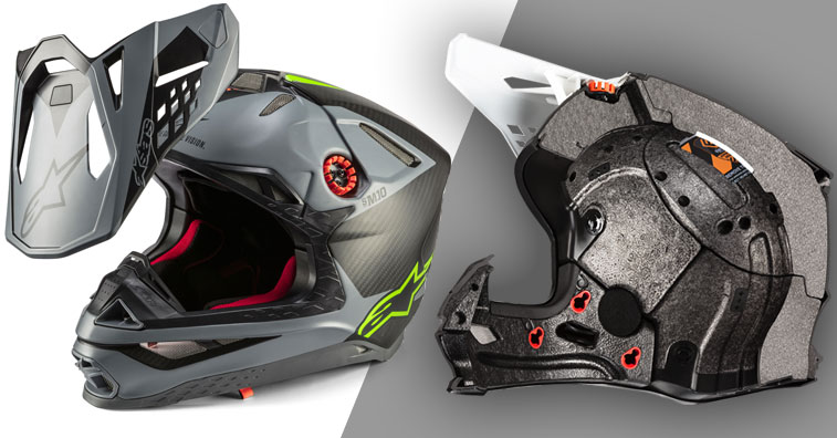 Alpinestars Supertech M10/M8 Crown Pad Off-Road Motorcycle Helmet Accessories Black/Large 