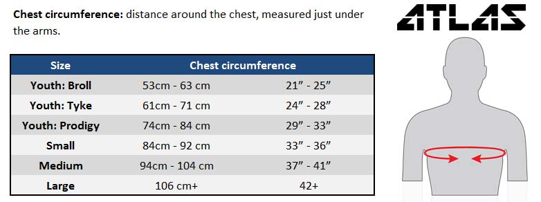 Leatt Brace Size Chart