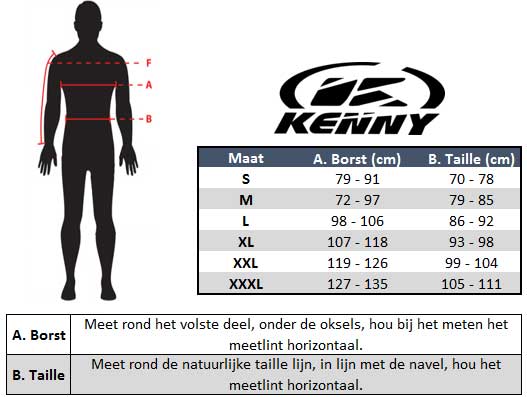 Kenny Titanium Enduro Jas - Zwart