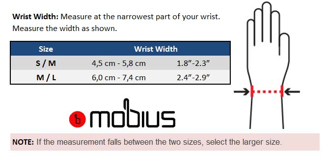 Mobius X8 Size Chart